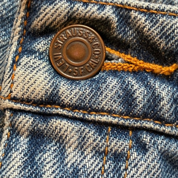 Vintage 90s Levi’s 550 Orange Tab Jeans W36 L36 Relaxed Fit Tapered Leg Grunge - Picture 3 of 15